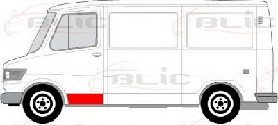 BLIC 6015003545121p -  Дверь, кузов
