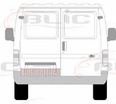BLIC 6016002515171p -  Задняя дверь