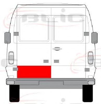 BLIC 6016003545155p -  Задняя дверь