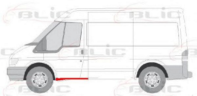 BLIC 6505062509041p - Накладка порога