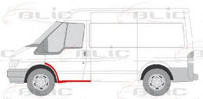BLIC 6505062509053p -  Накладка порога