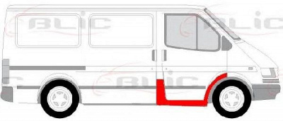 BLIC 6505062515054p -  Накладка порога