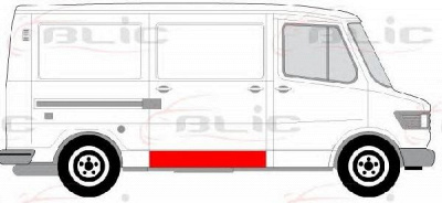 BLIC 6505063545002p -  Накладка порога