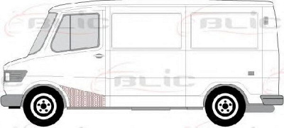 BLIC 6505063545045p -  Подножка