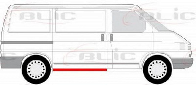 BLIC 6505069558002p -  Накладка порога