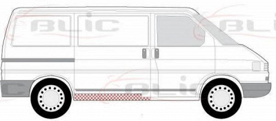 BLIC 6505069558012p -  Накладка порога