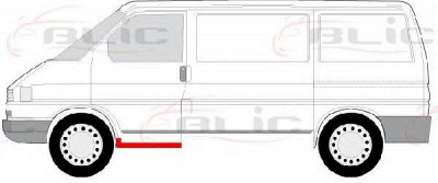 BLIC 6505069558041p -  Накладка порога