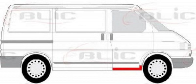 BLIC 6505069558042p -  Накладка порога