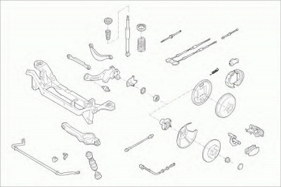 BOGE fordfocusrb002 -