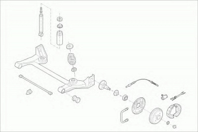 BOGE opelcorsarb006 -