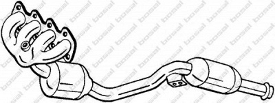BOSAL 090406 -  Катализатор