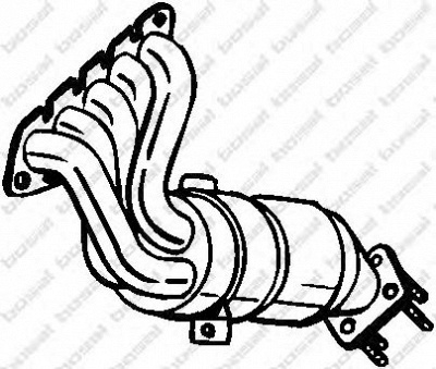 BOSAL 090450 -  Катализатор