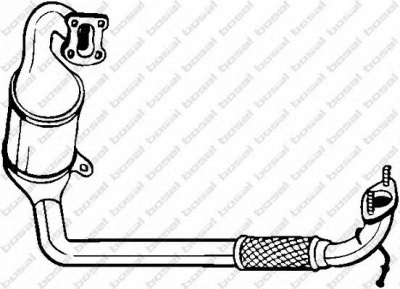 BOSAL 090452 -  Катализатор