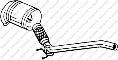 BOSAL 090555 -  Катализатор