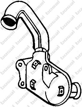 BOSAL 090588 -  Катализатор