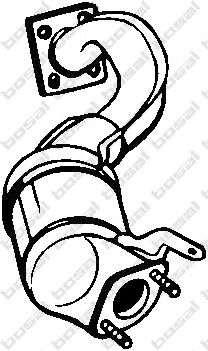 BOSAL 090619 -  Катализатор