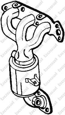 BOSAL 090639 -  Катализатор