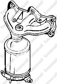 BOSAL 090717 -  Катализатор
