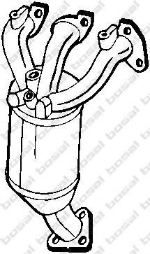 BOSAL 090736 -  Катализатор
