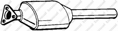 BOSAL 098056 - Катализатор