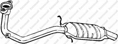 BOSAL 098247 - Катализатор