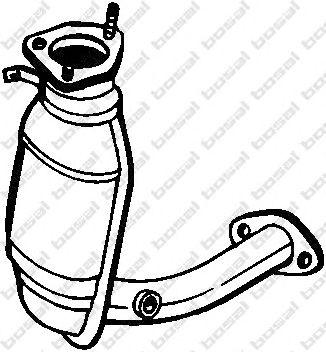 BOSAL 098291 - Катализатор