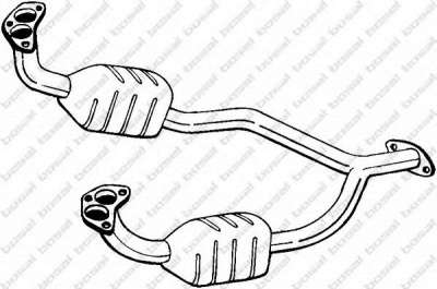 BOSAL 098298 - Катализатор