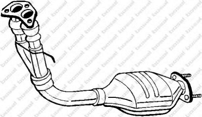 BOSAL 098419 - Катализатор