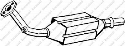 BOSAL 098621 - Катализатор