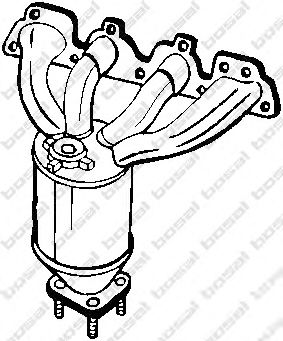 BOSAL 098628 - Катализатор