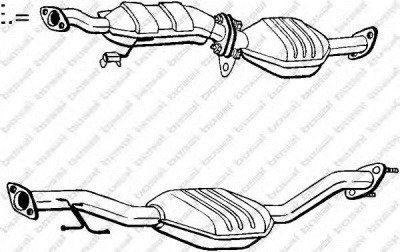 BOSAL 099222 -  Катализатор