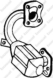 BOSAL 099483 -  Катализатор