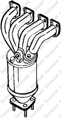 BOSAL 099636 -  Катализатор