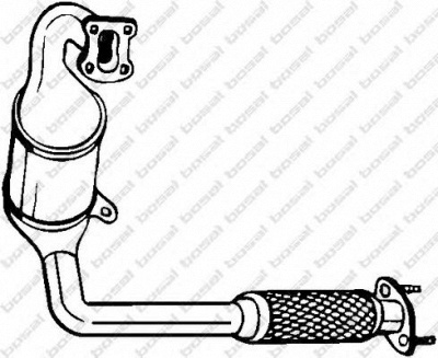 BOSAL 099719 -  Катализатор