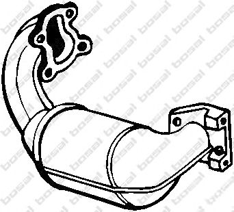 BOSAL 099802 -  Катализатор