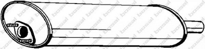 BOSAL 115745 -  Средний глушитель выхлопных газов