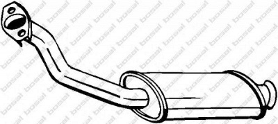 BOSAL 135073 -  Предглушитель выхлопных газов