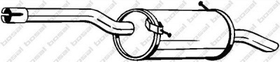 BOSAL 135103 -  Глушитель выхлопных газов конечный
