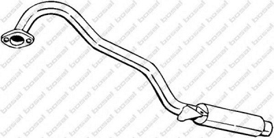 BOSAL 145017 -  Глушитель выхлопных газов конечный