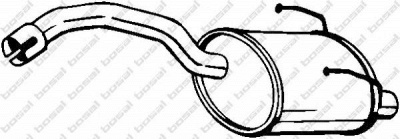 BOSAL 148193 -  Глушитель выхлопных газов конечный