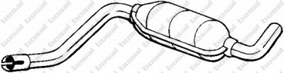 BOSAL 148259 -  Средний глушитель выхлопных газов