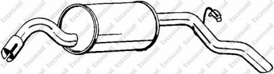 BOSAL 154051 - Глушитель выхлопных газов конечный