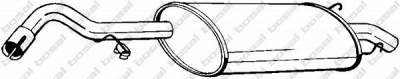 BOSAL 154127 - Глушитель выхлопных газов конечный