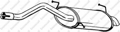 BOSAL 154191 - Глушитель выхлопных газов конечный