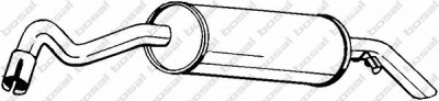 BOSAL 154219 - Глушитель выхлопных газов конечный