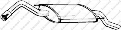 BOSAL 154267 -  Глушитель выхлопных газов конечный