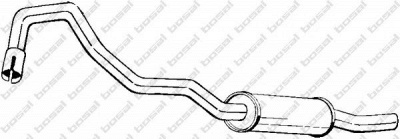 BOSAL 154351 - Глушитель выхлопных газов конечный