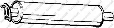 BOSAL 154421 -  Предглушитель выхлопных газов