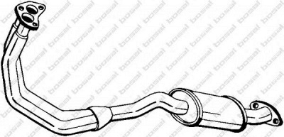 BOSAL 154809 - Предглушитель выхлопных газов
