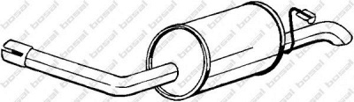 BOSAL 154927 - Глушитель выхлопных газов конечный